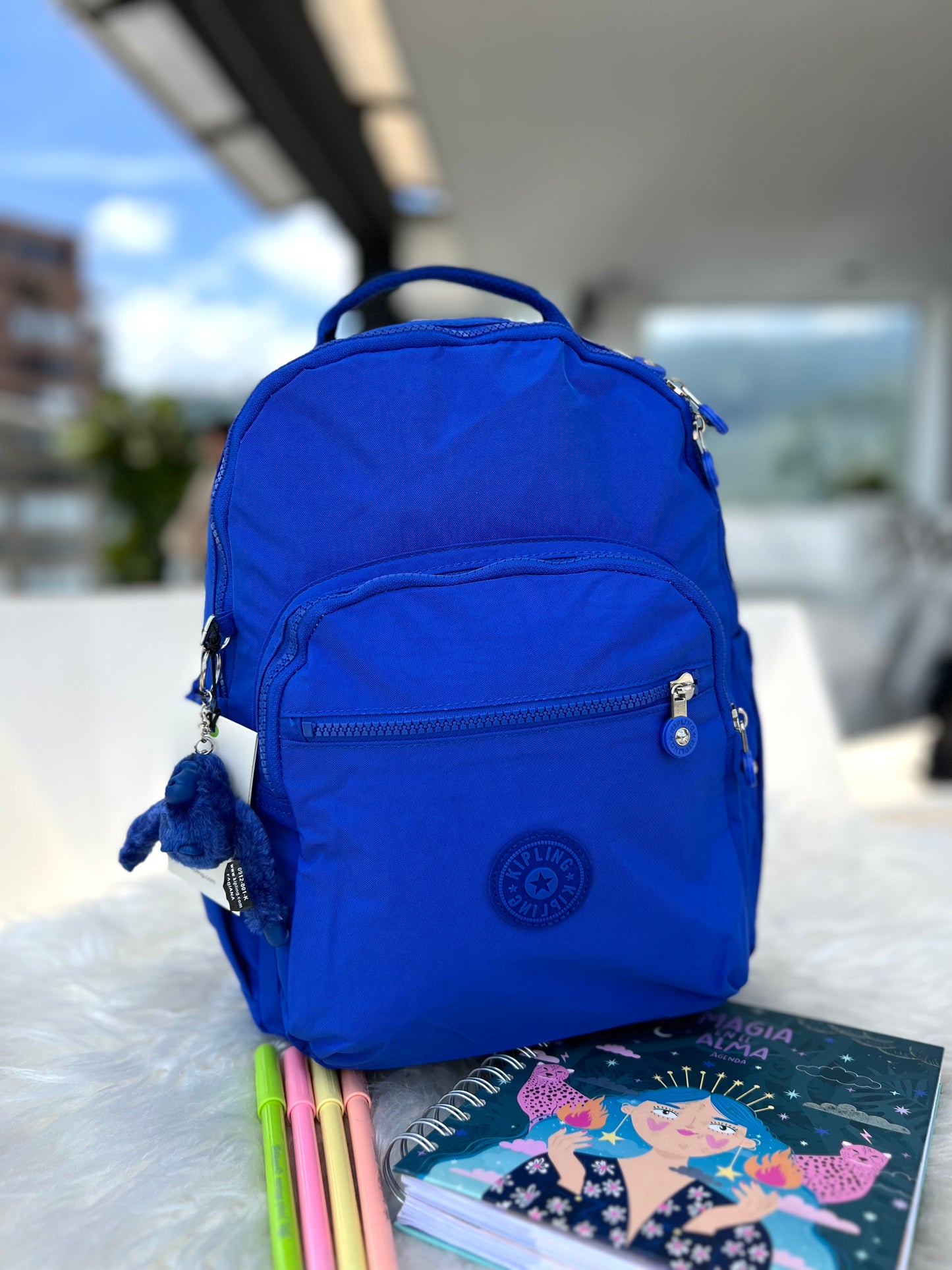 Morral Talla M Azul Eléctrico