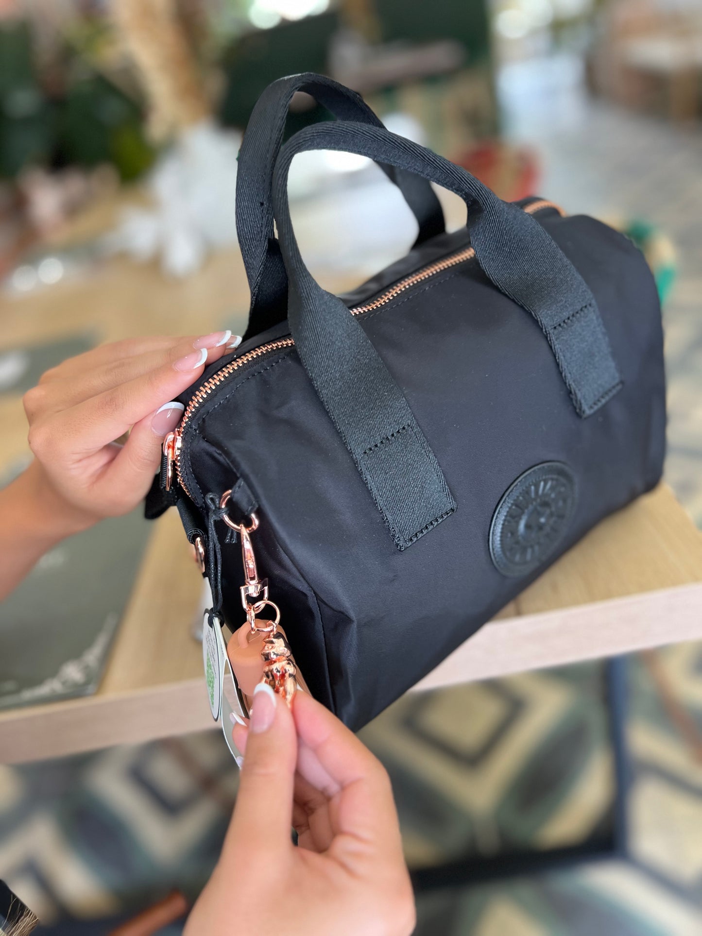 Bolso De Mano Negro