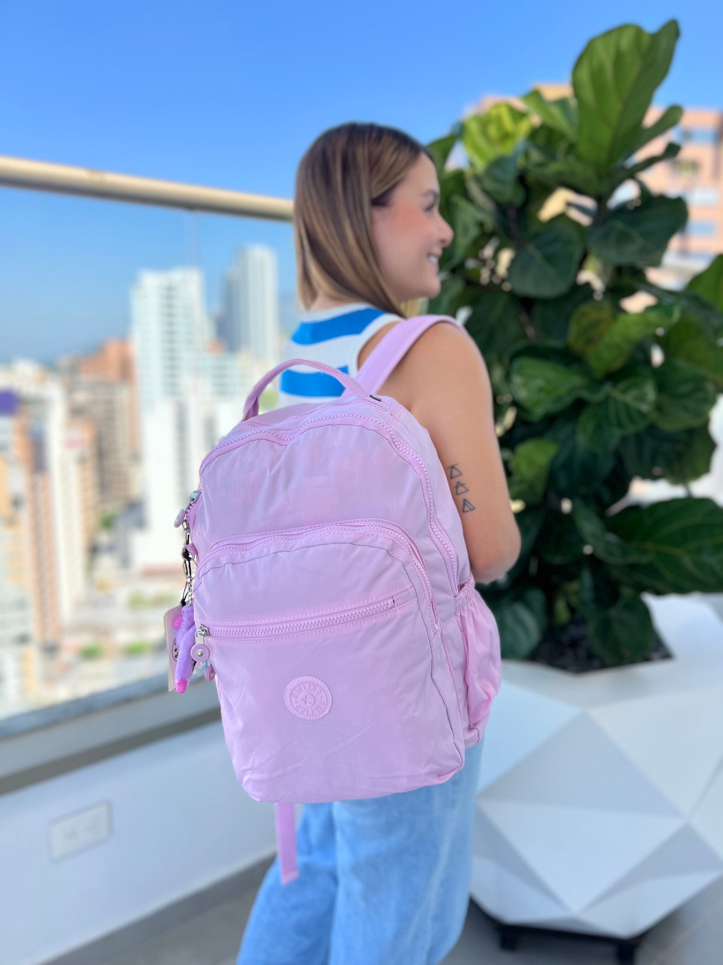 Morral Talla L Rosado