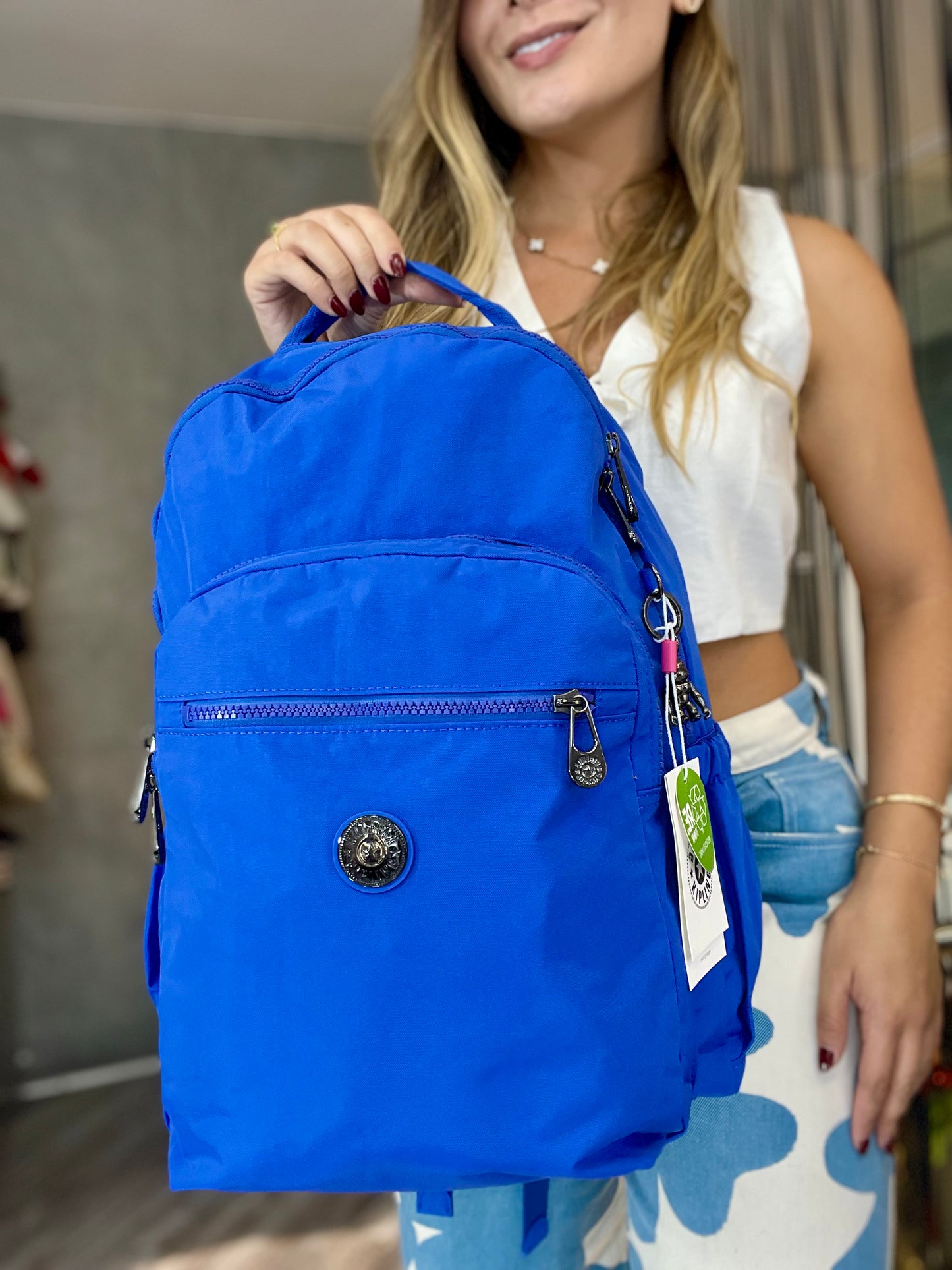Morral Talla L Azul