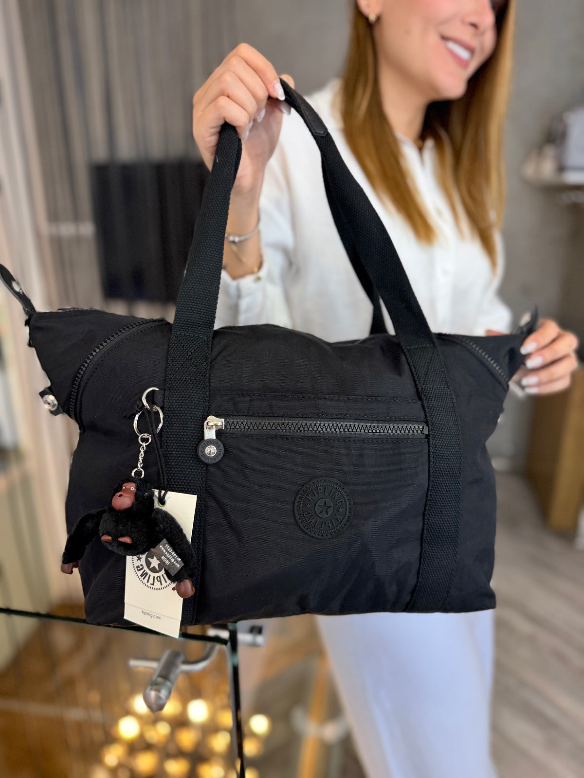 Bolso De Mano Negro