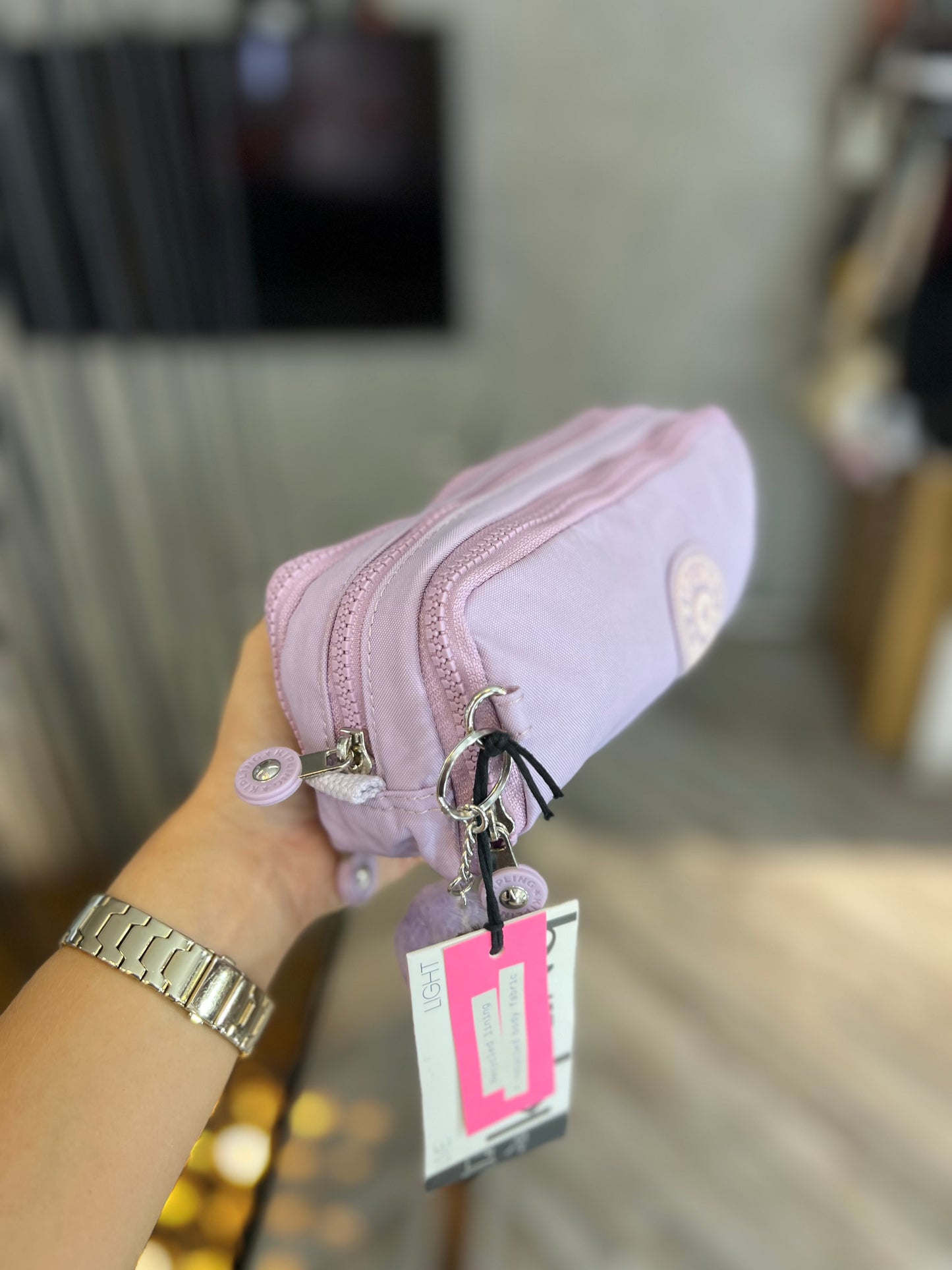 Cartuchera Triple Lila