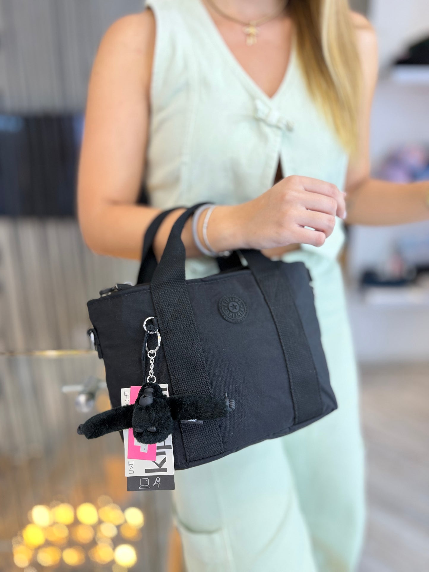 Bolso De Mano Negro