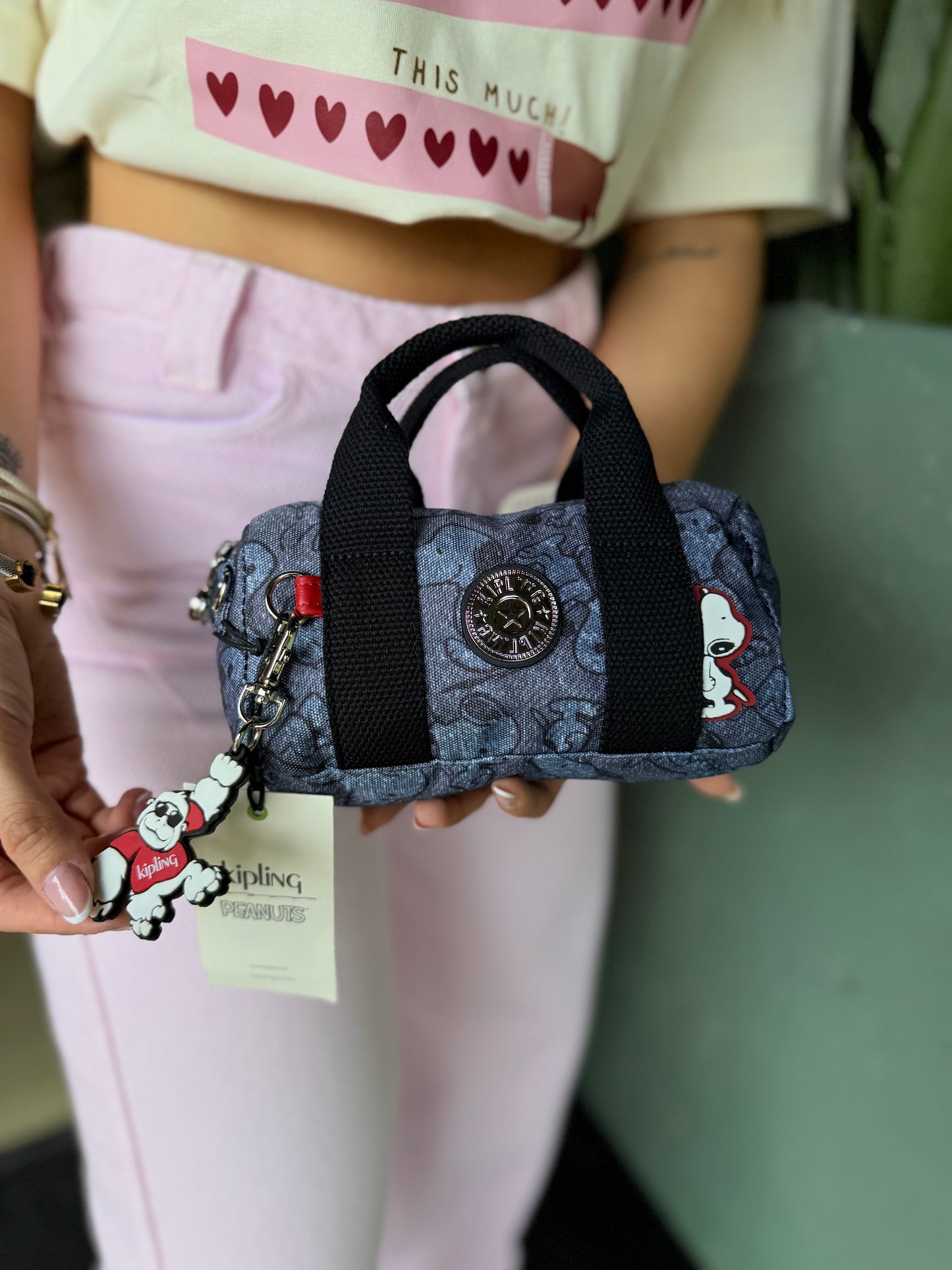 Bolso De Mano Mini Snoopy