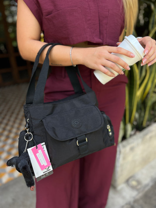 Bolso De Mano Negro