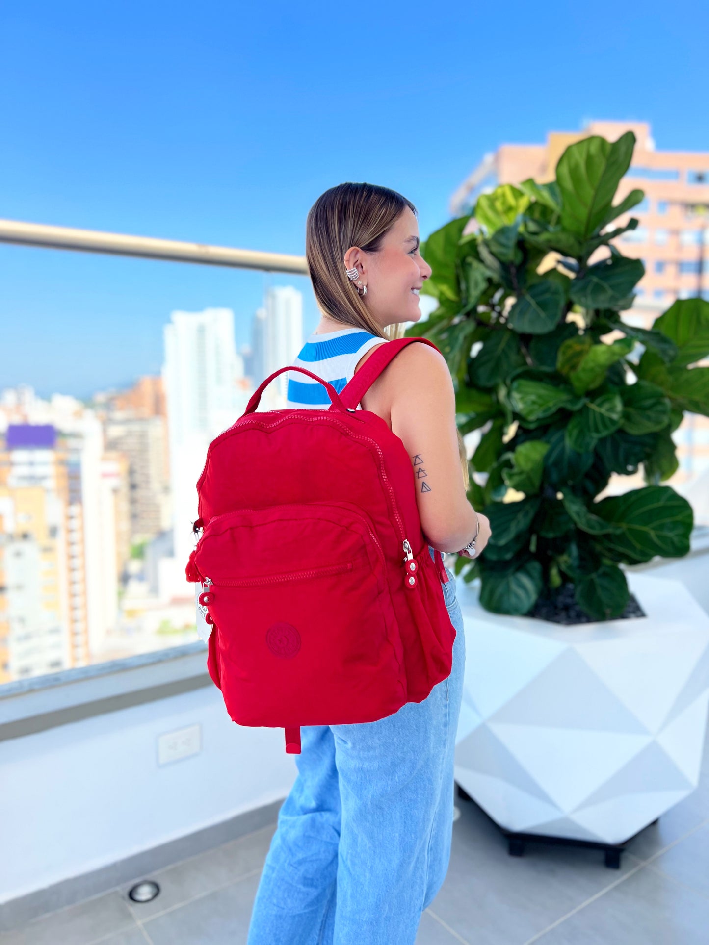 Morral Talla L Rojo