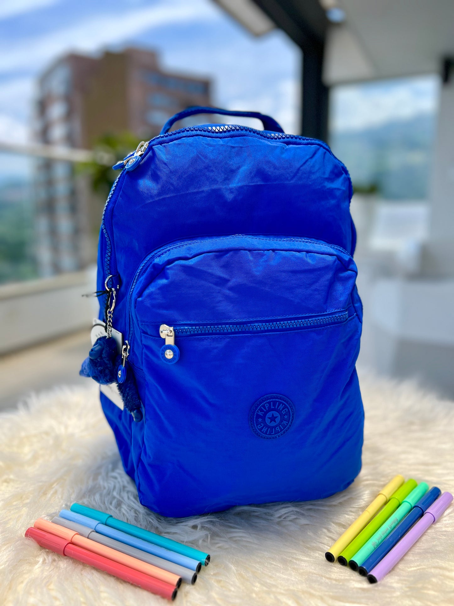 Morral Talla L Azul Eléctrico