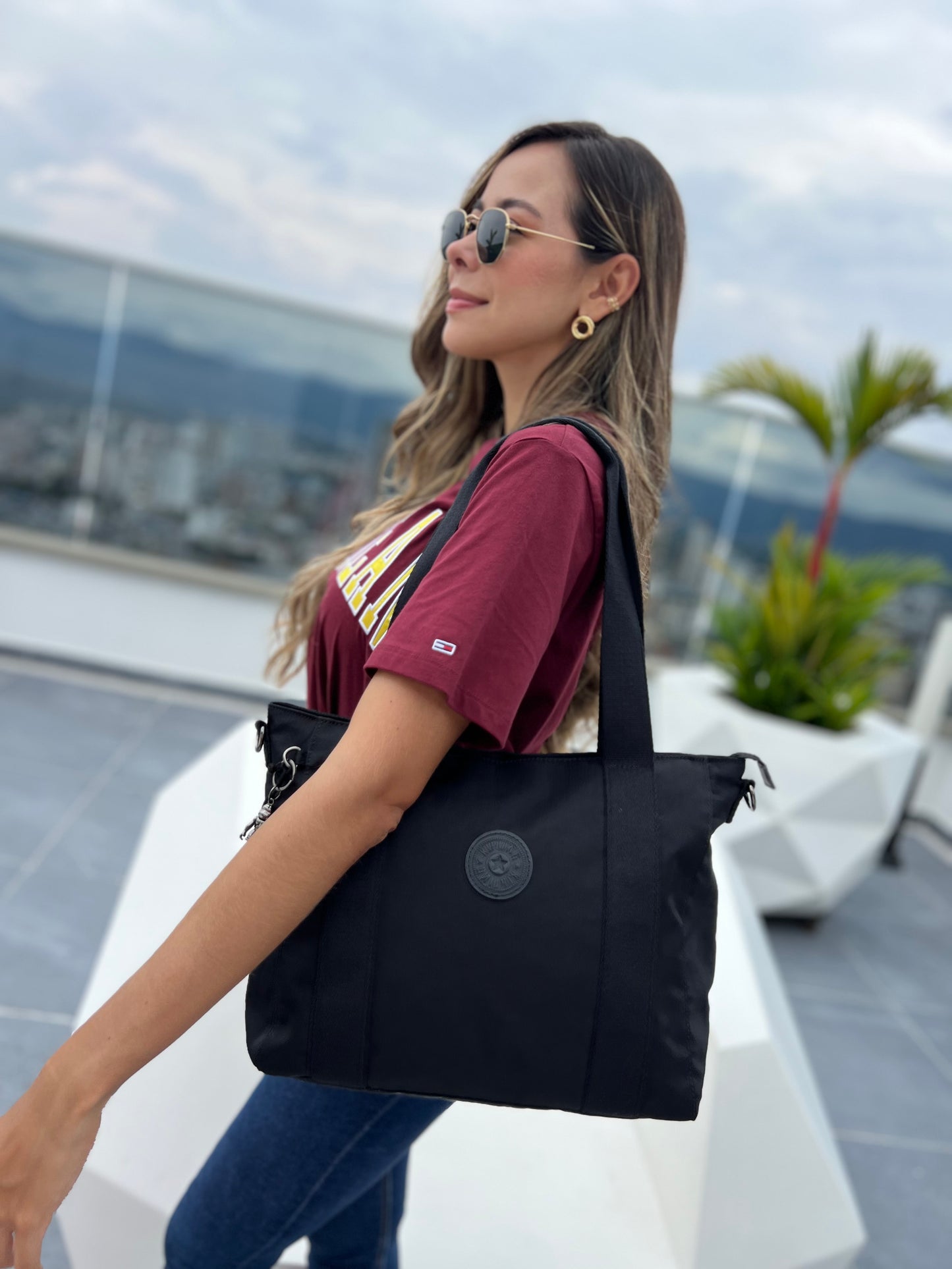 Bolso De Mano Negro