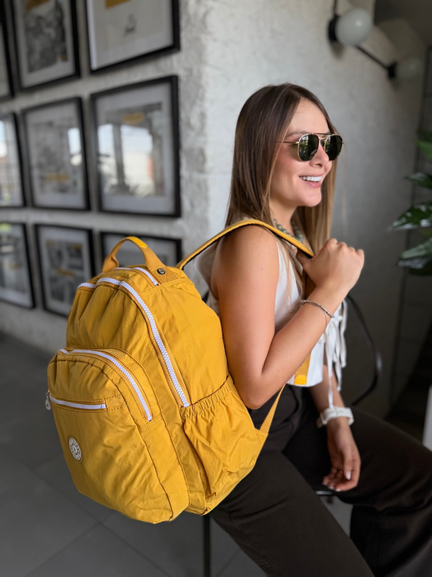 Morral Talla L Amarillo