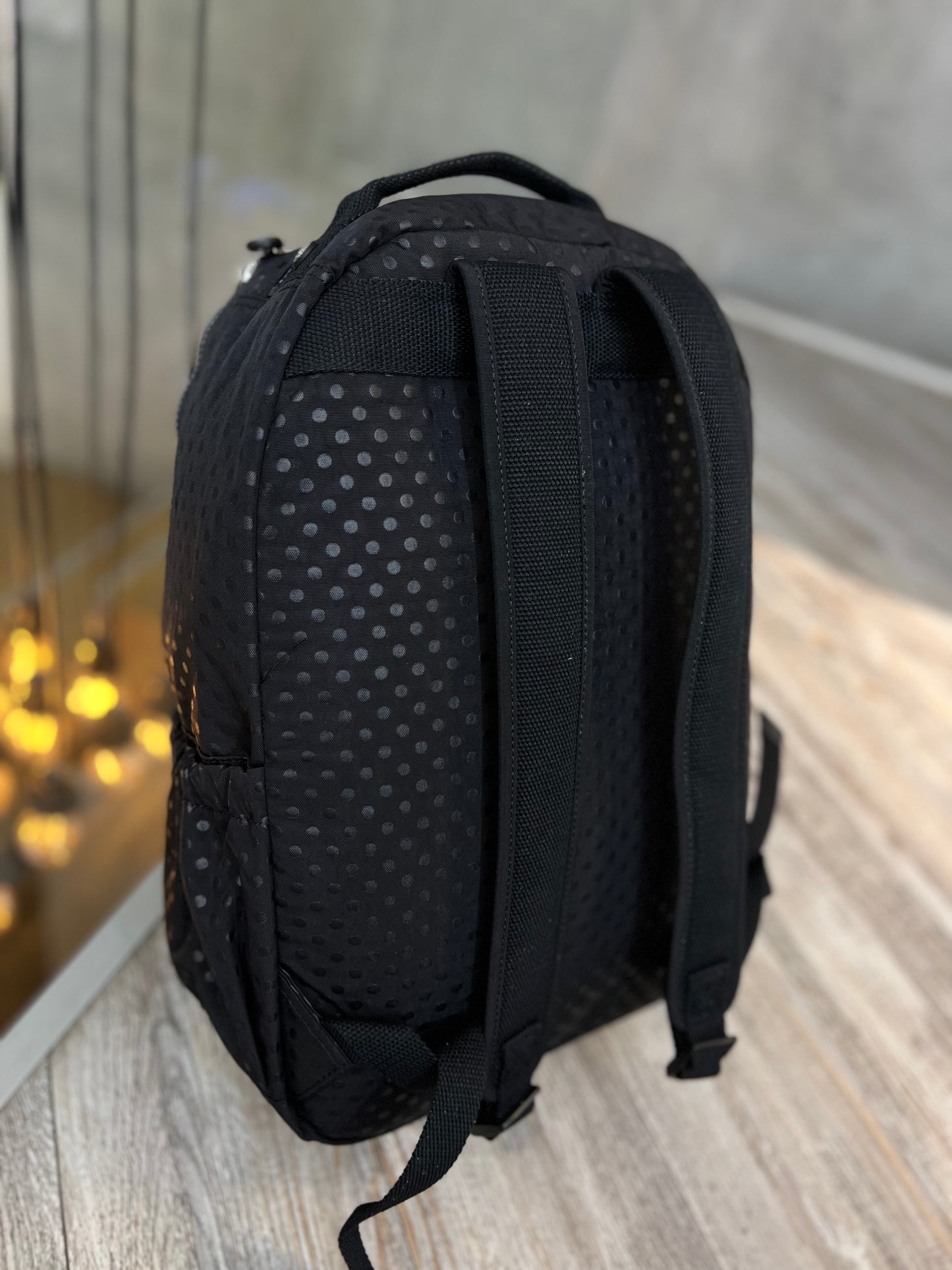 Morral Talla L Negro Estampado