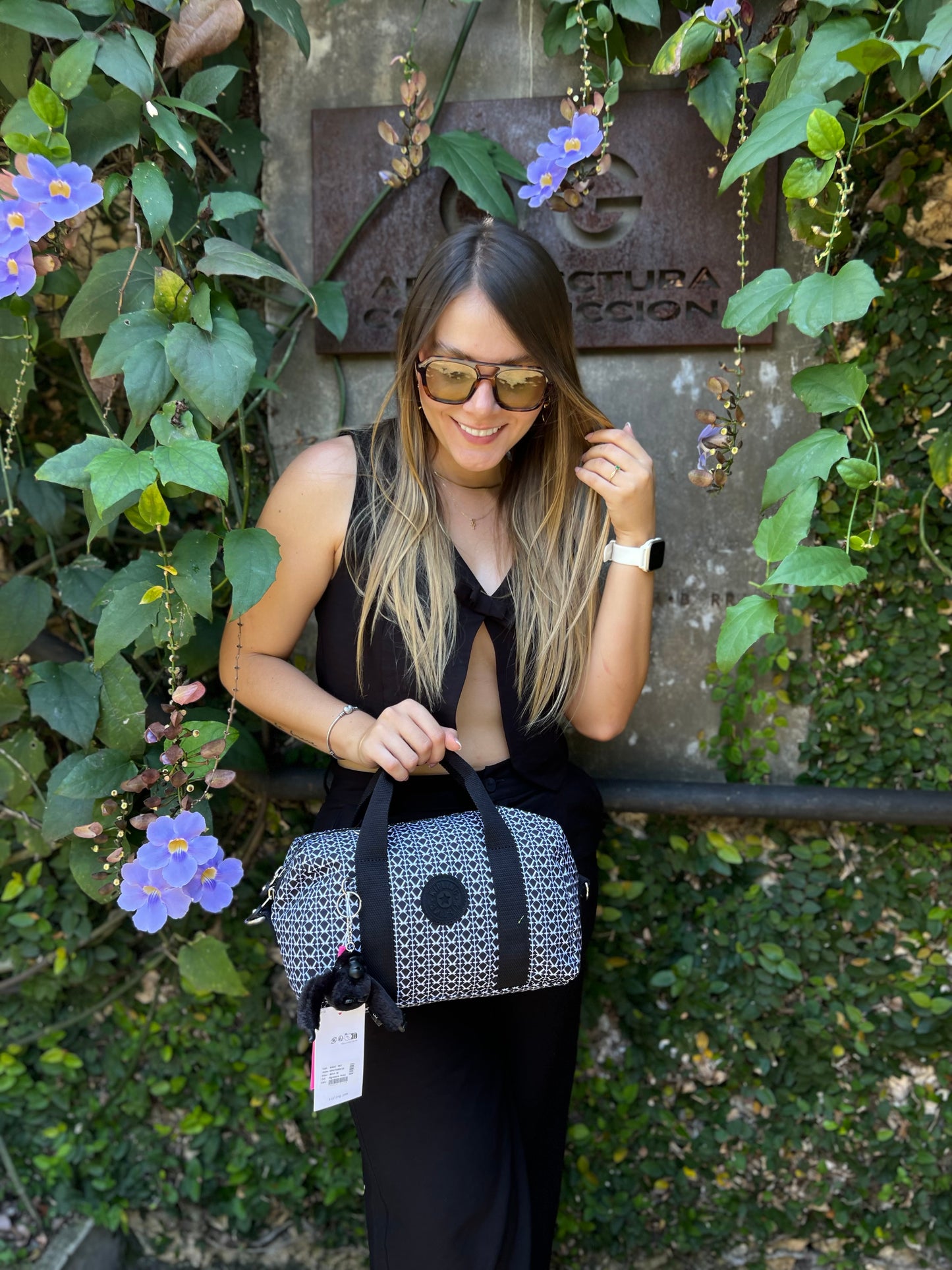Bolso De Mano Estampado