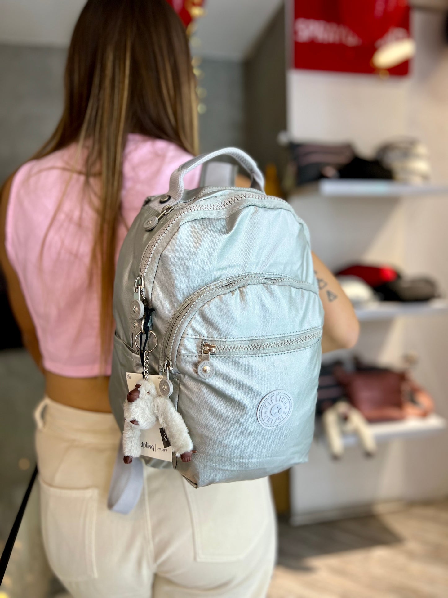 Morral Talla S Plateado