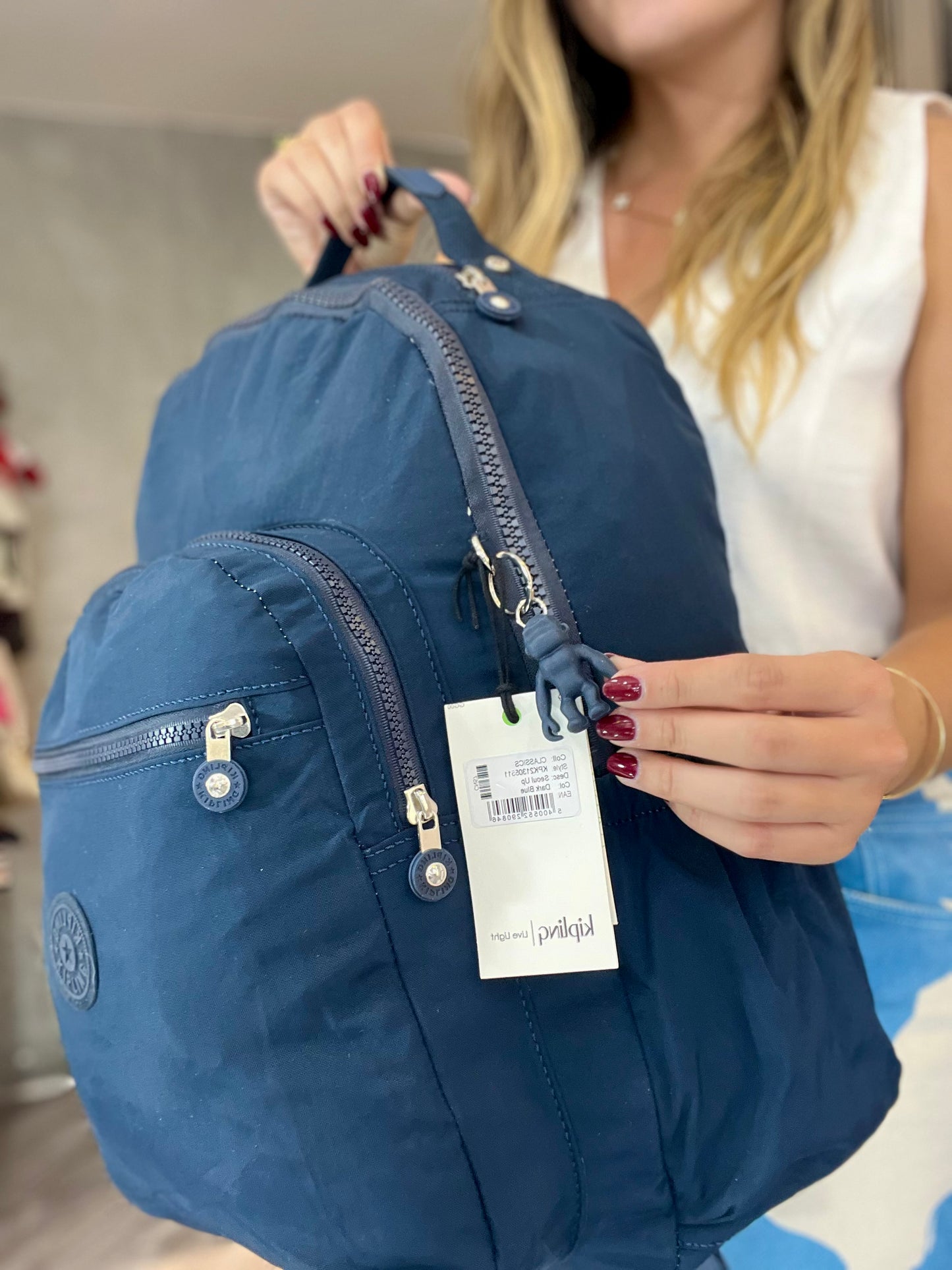 Morral Talla L Azul
