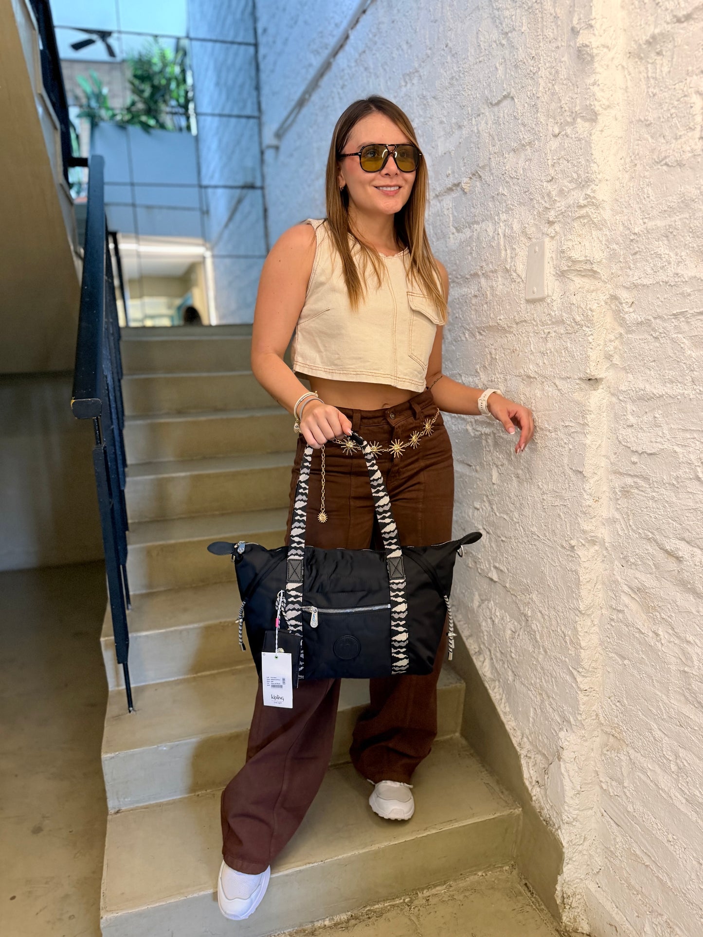 Bolso De Mano Negro
