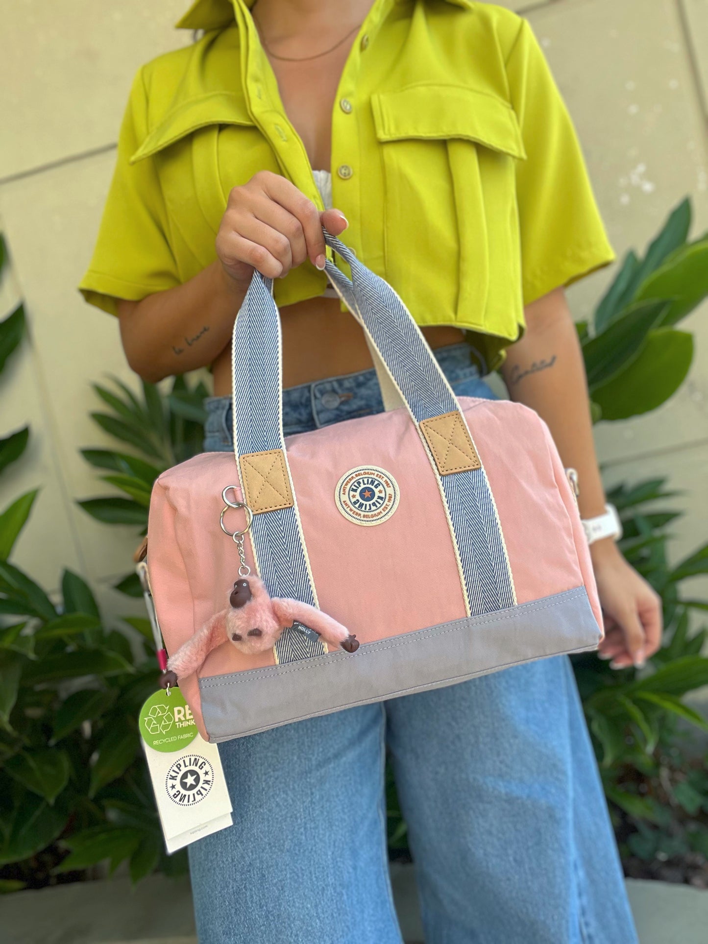 Bolso De Mano Baul Rosado Retro