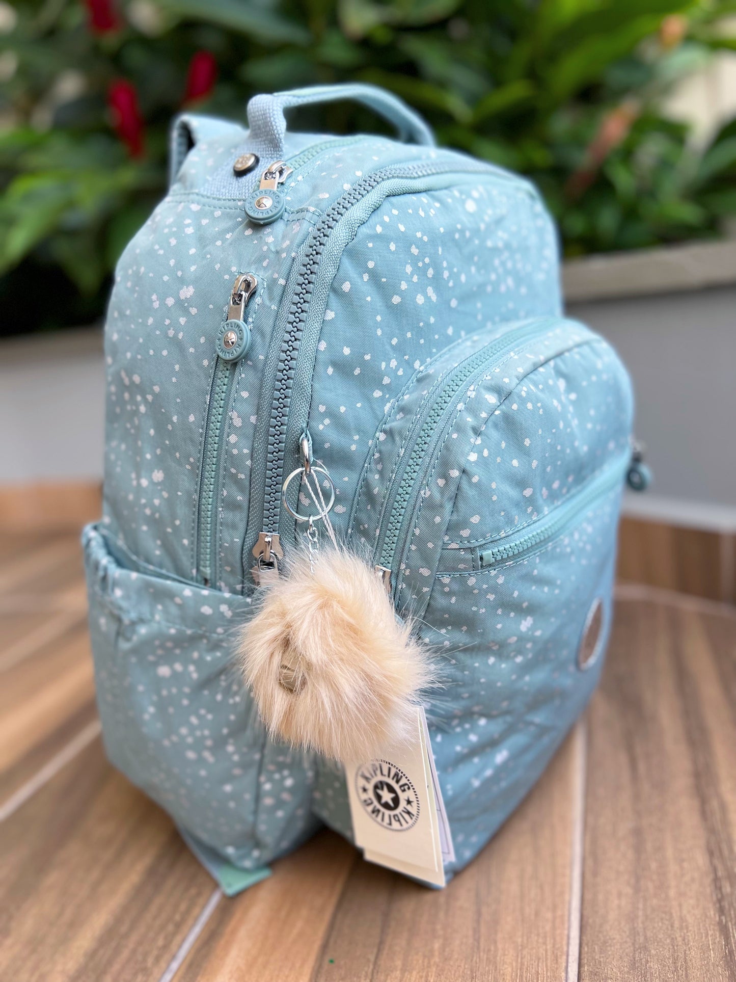 Morral Talla L Celeste Estampado