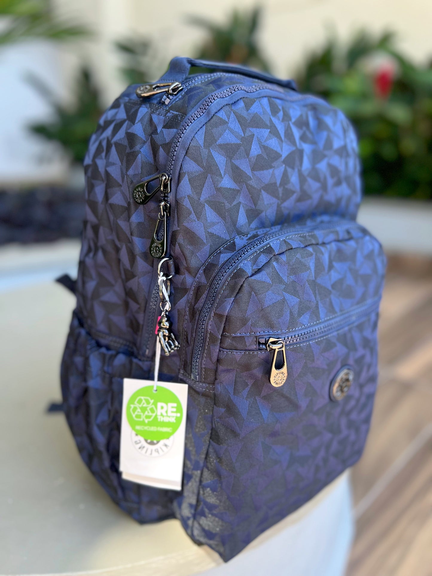 Morral Talla L Azul Estampado