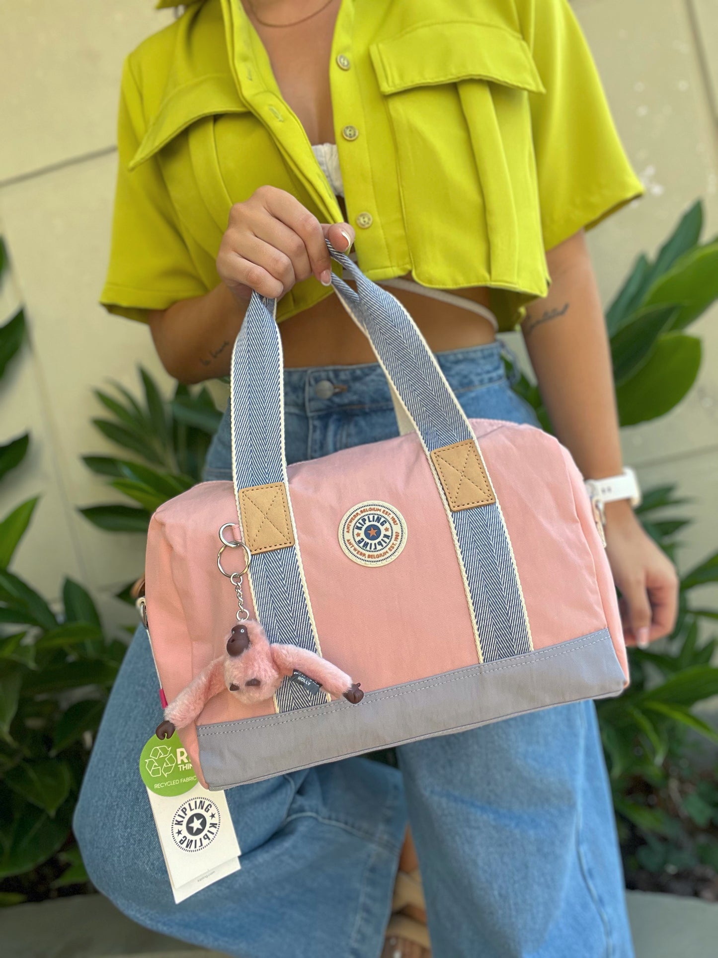 Bolso De Mano Baul Rosado Retro