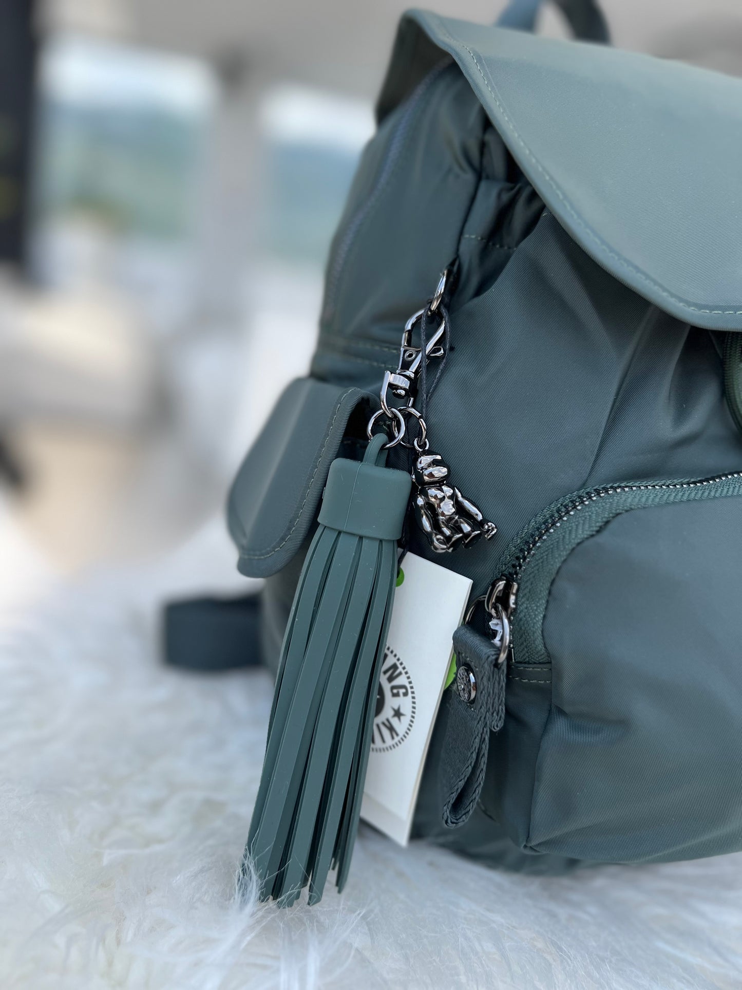 Morral City Pack S Verde Lujo