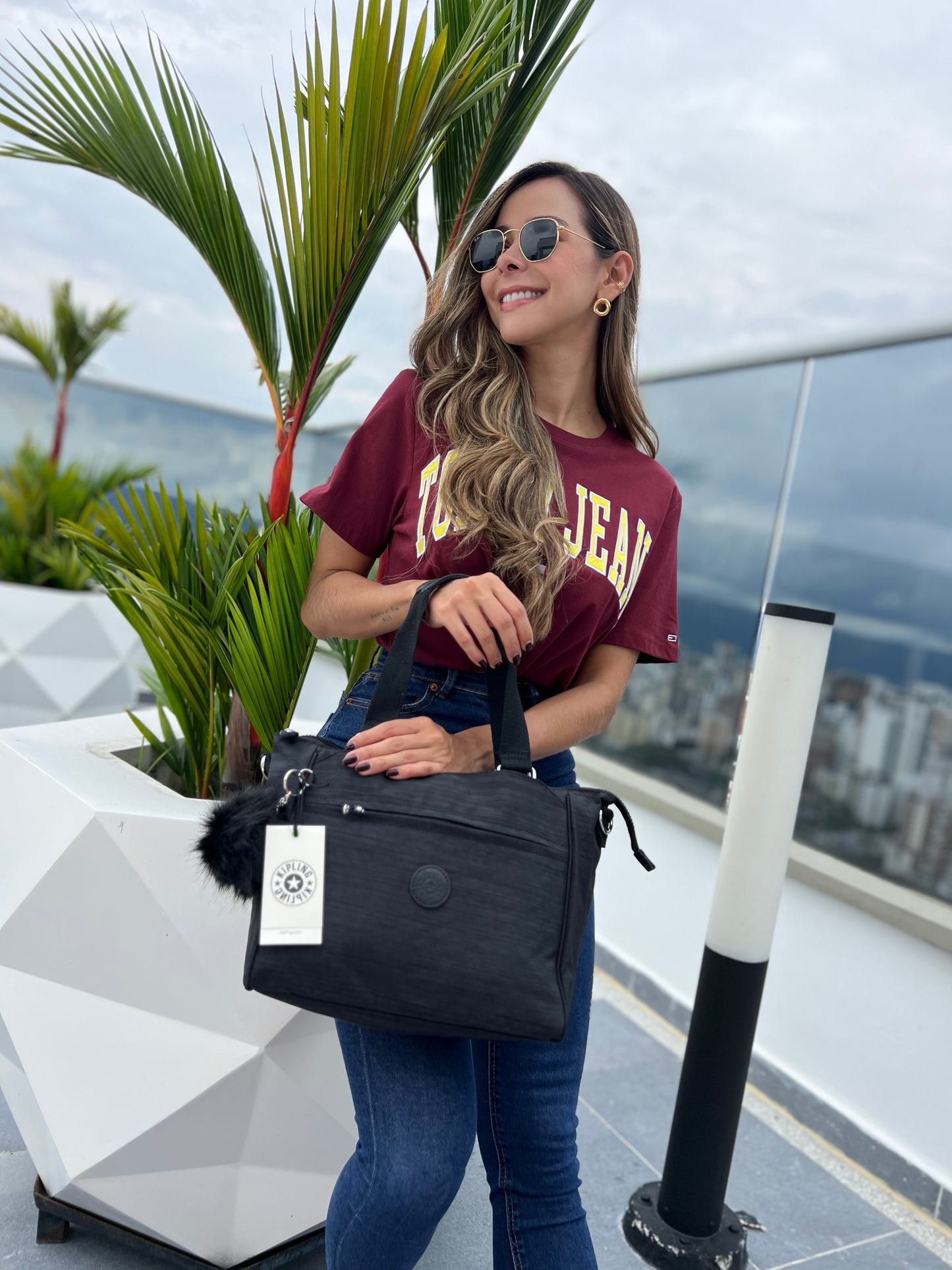 Bolso De Mano Negro