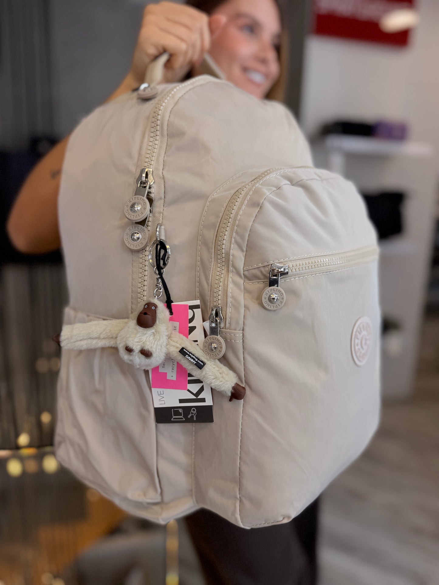 Morral Talla L Crema