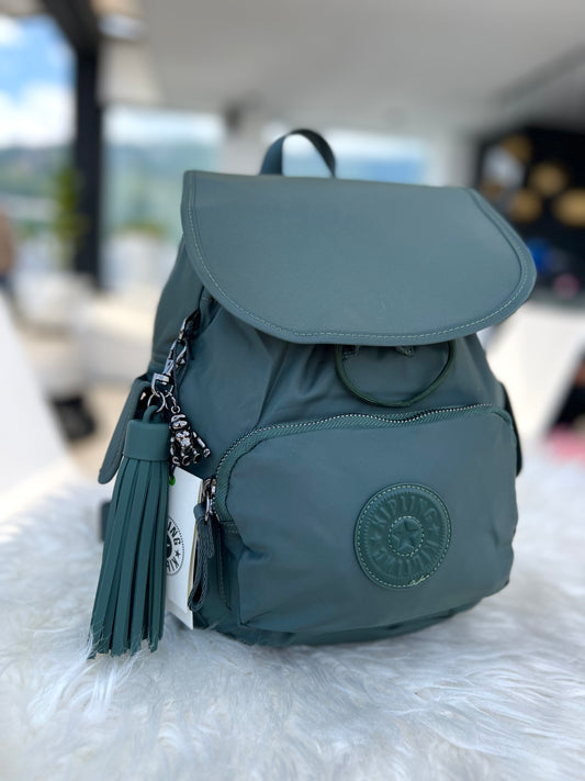 Morral City Pack S Verde Lujo