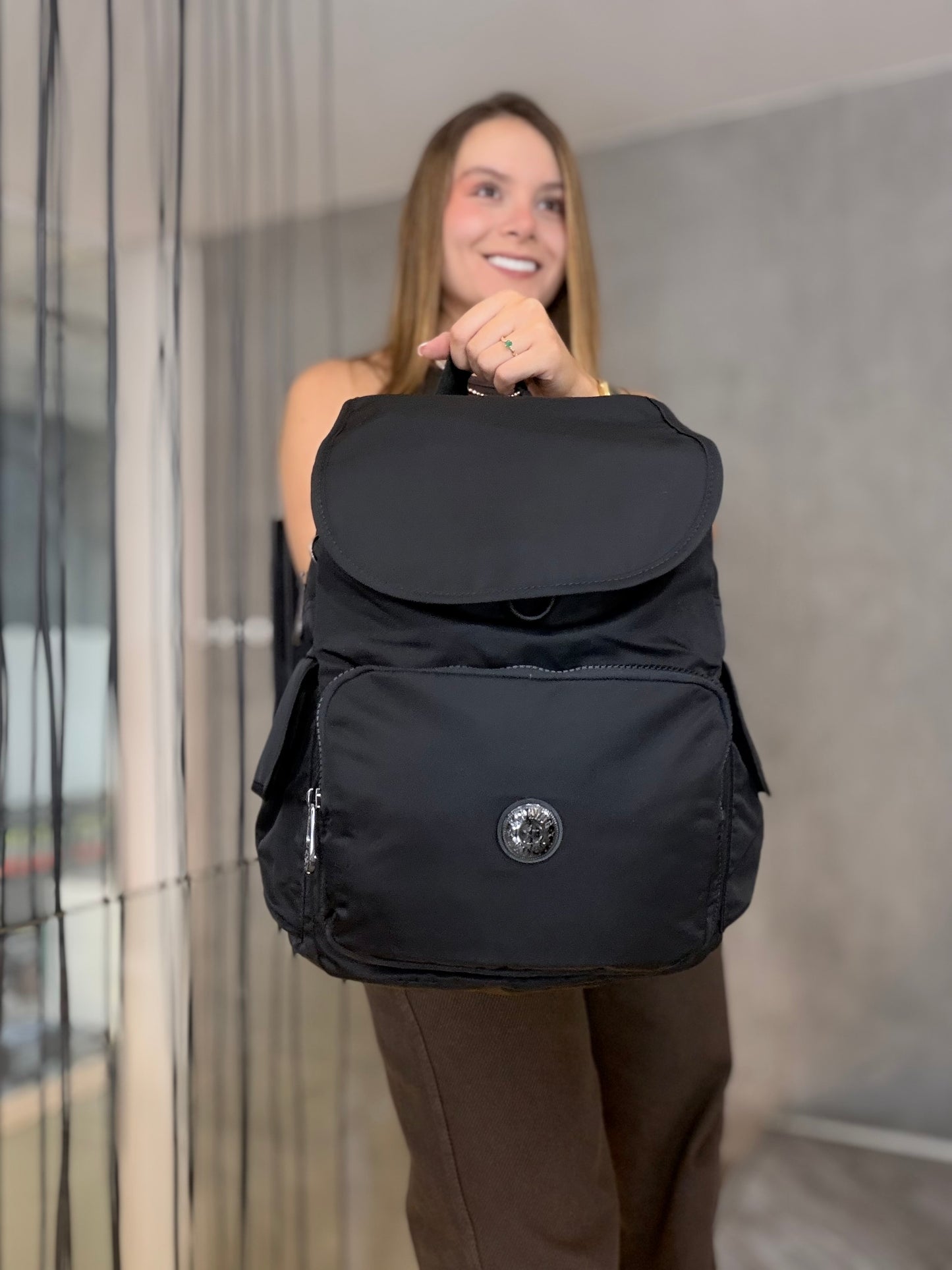 Morral Talla M Negro