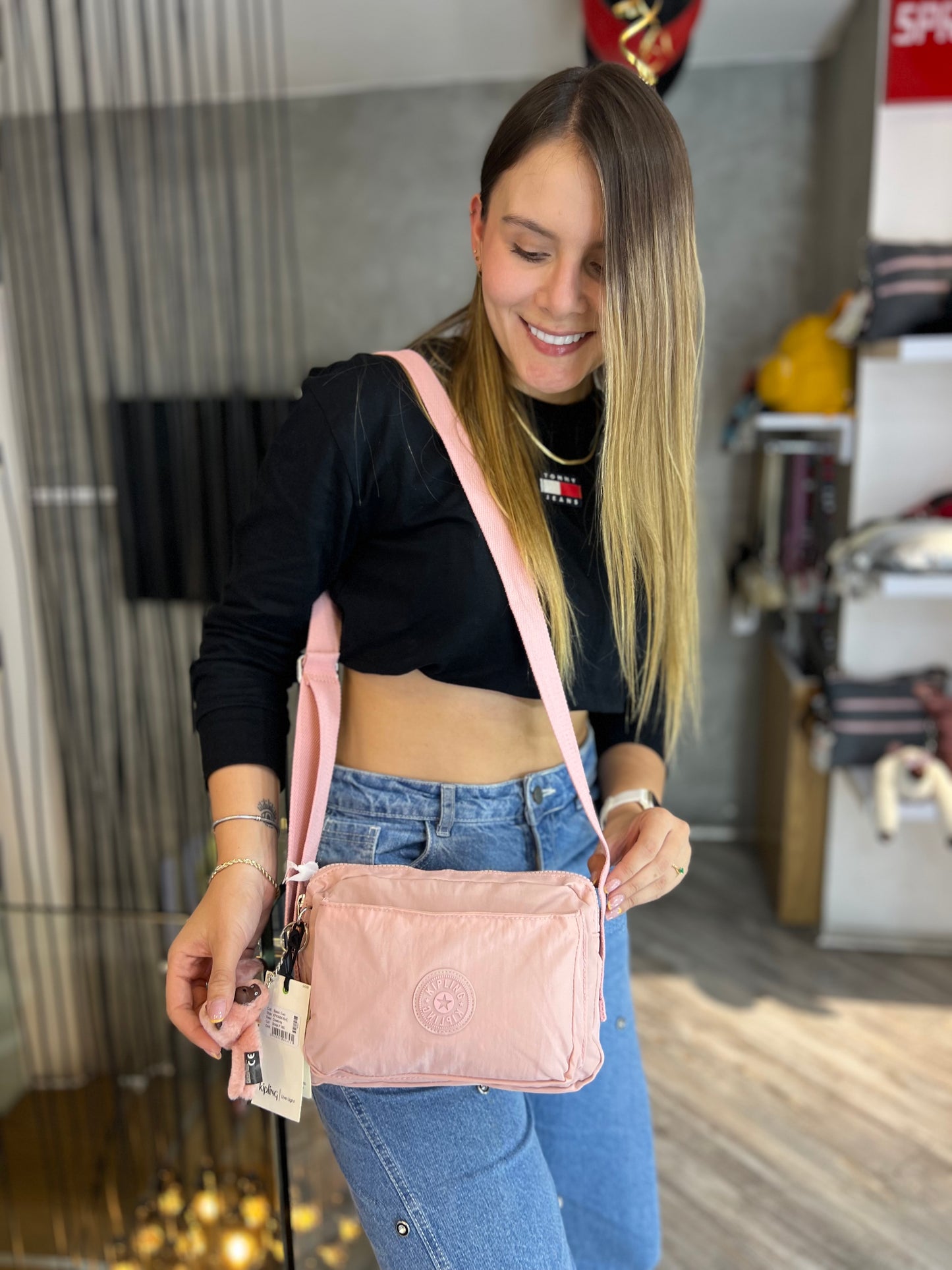 Bolso Manos Libres Rosa