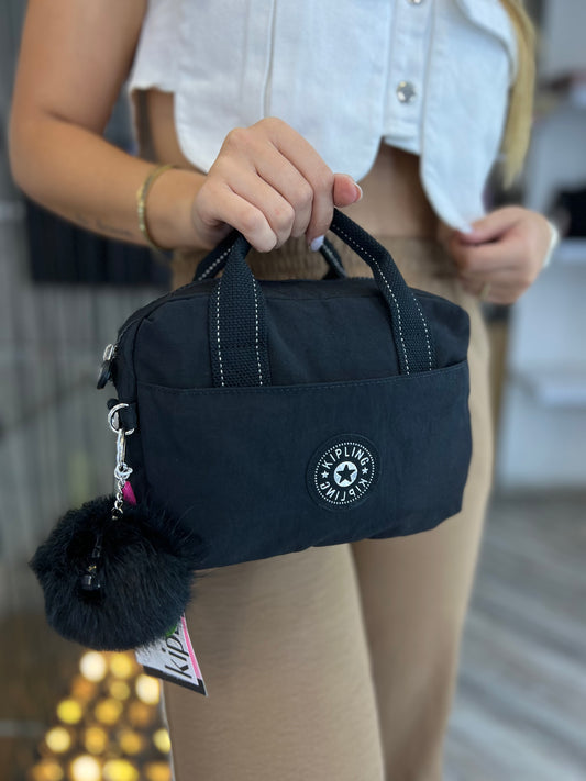 Bolso De Mano Negro Lujo