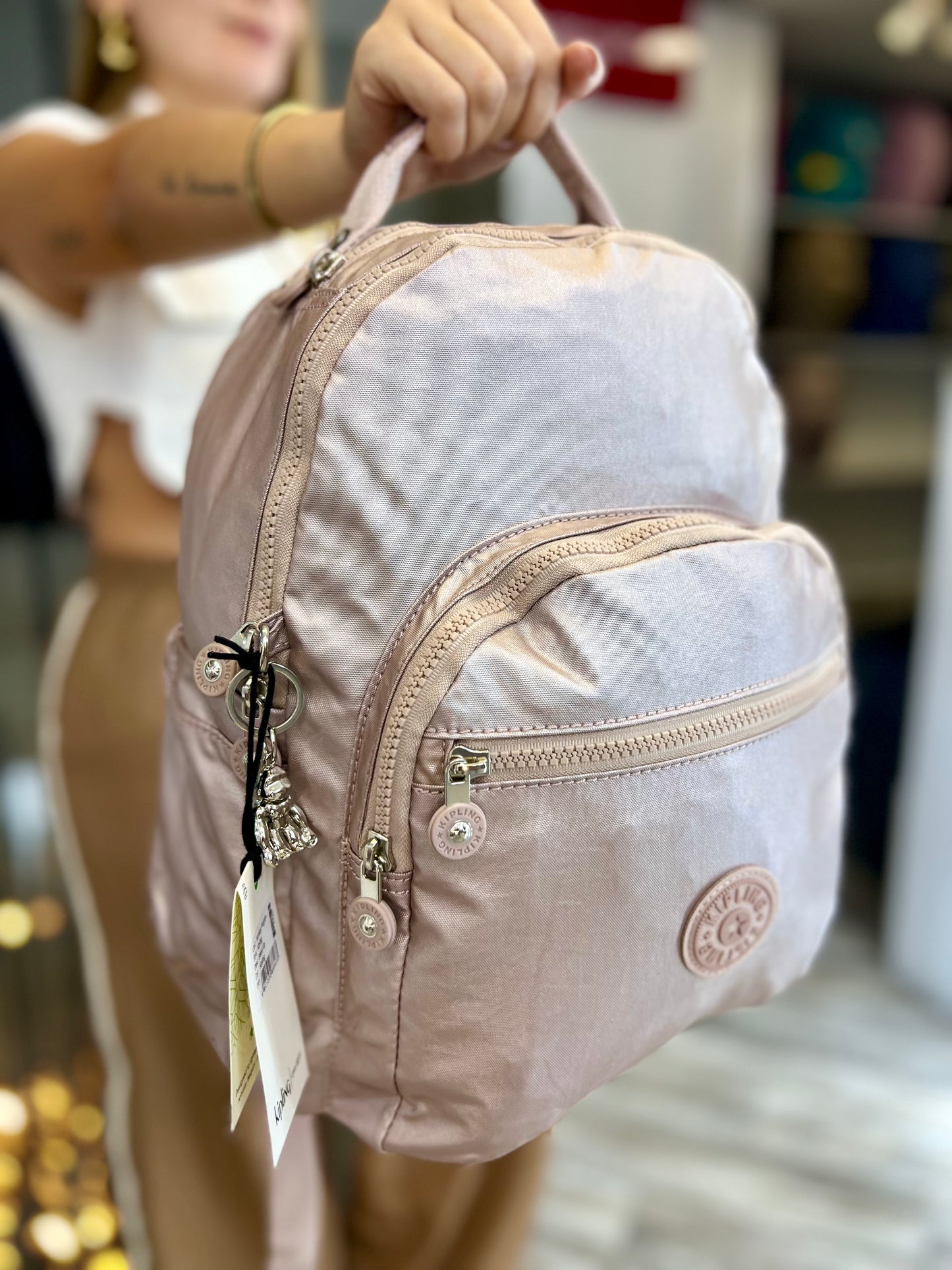 Morral Talla M Oro Rosa