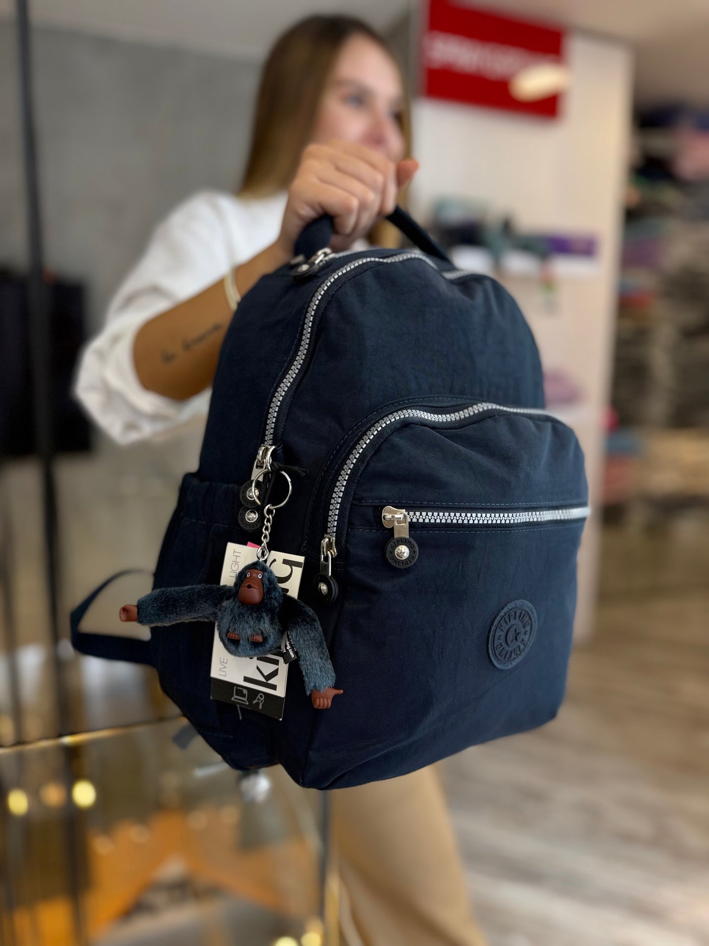 Morral Talla M Azul