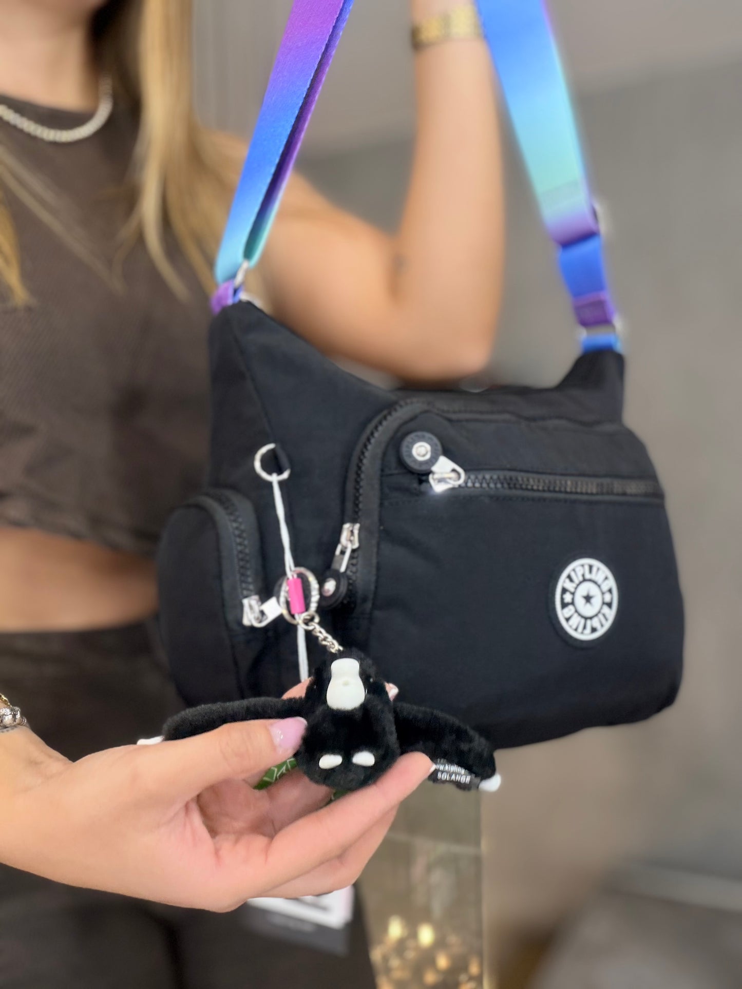 Bolso Manos Libres Negro