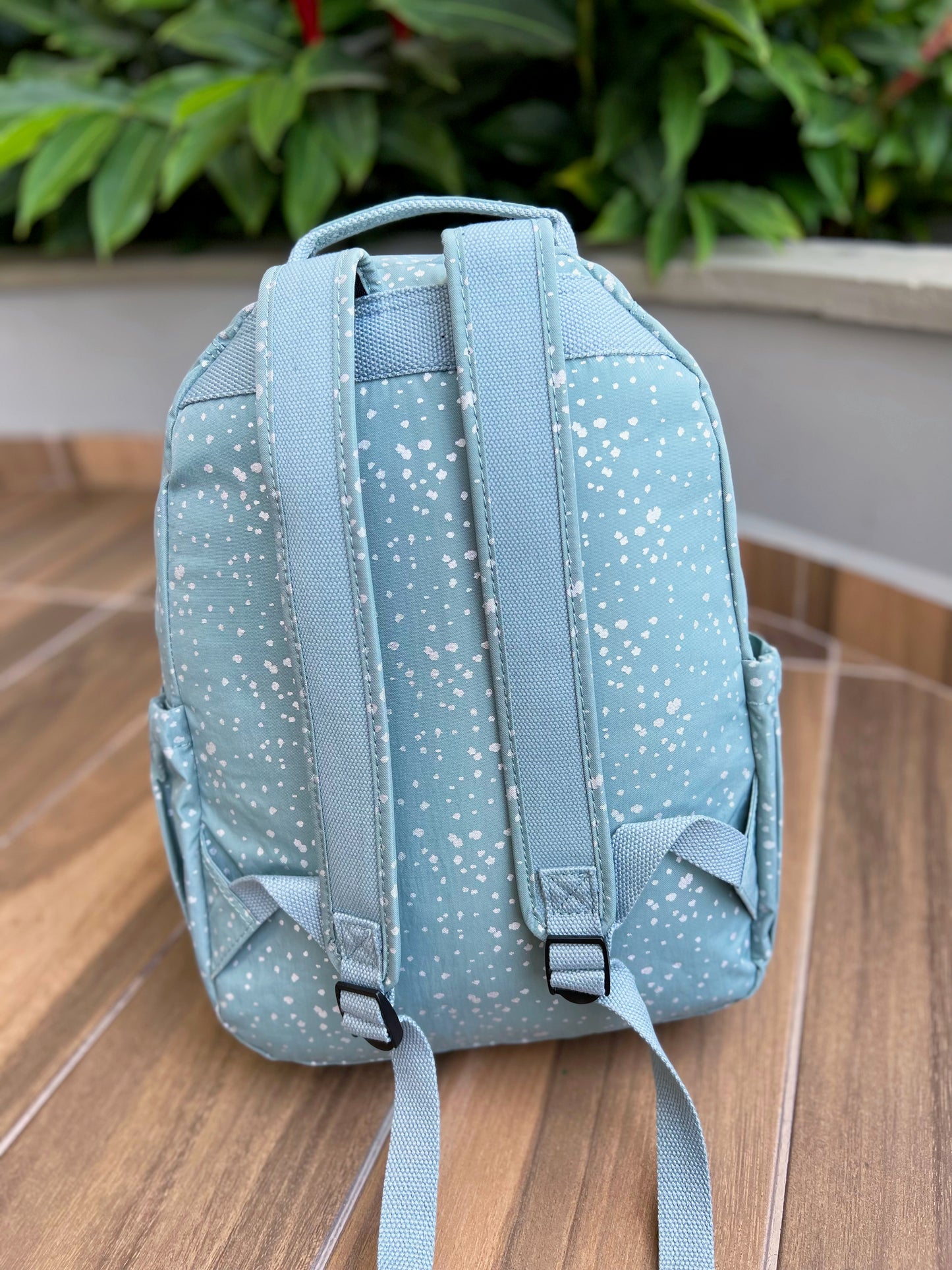 Morral Talla L Celeste Estampado