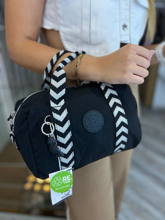 Bolso De Mano Negro Lujo