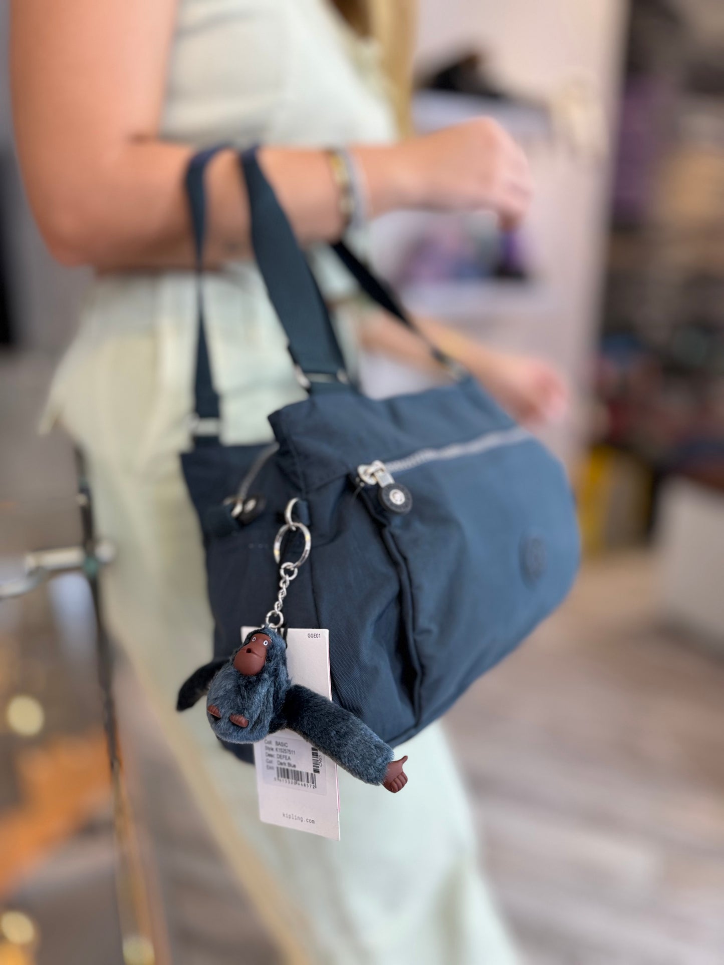 Bolso De Mano Azul