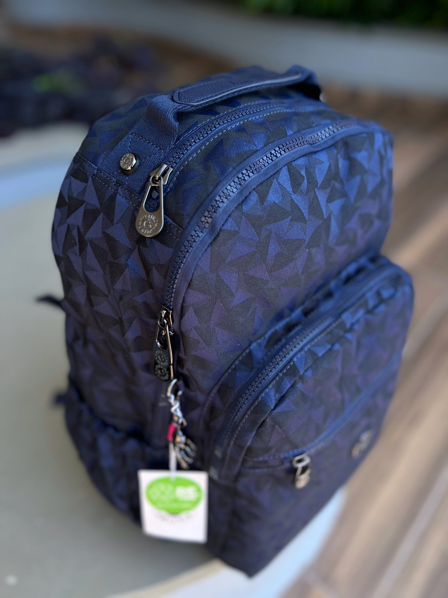 Morral Talla L Azul Estampado