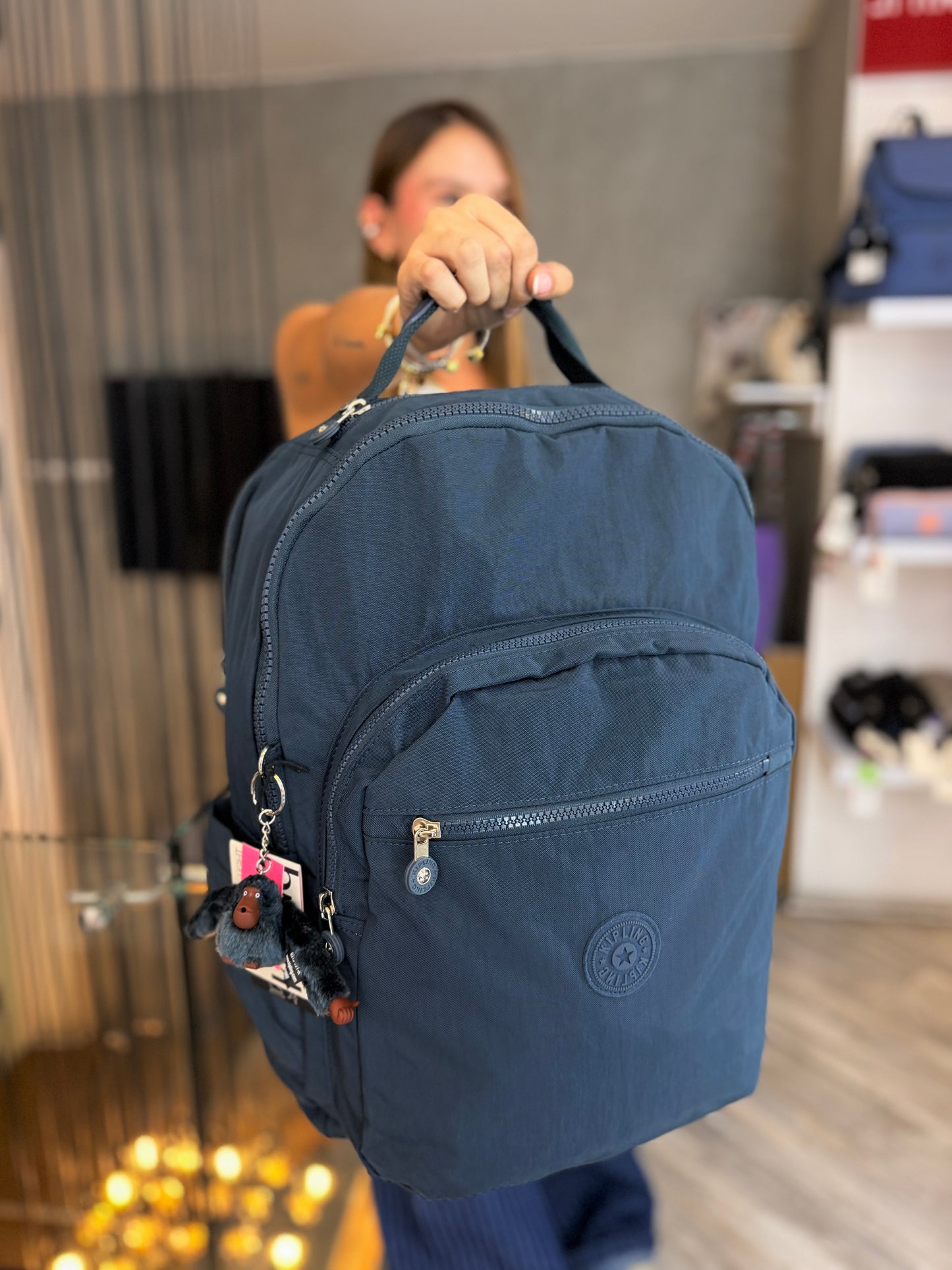 Morral Talla XL Azul