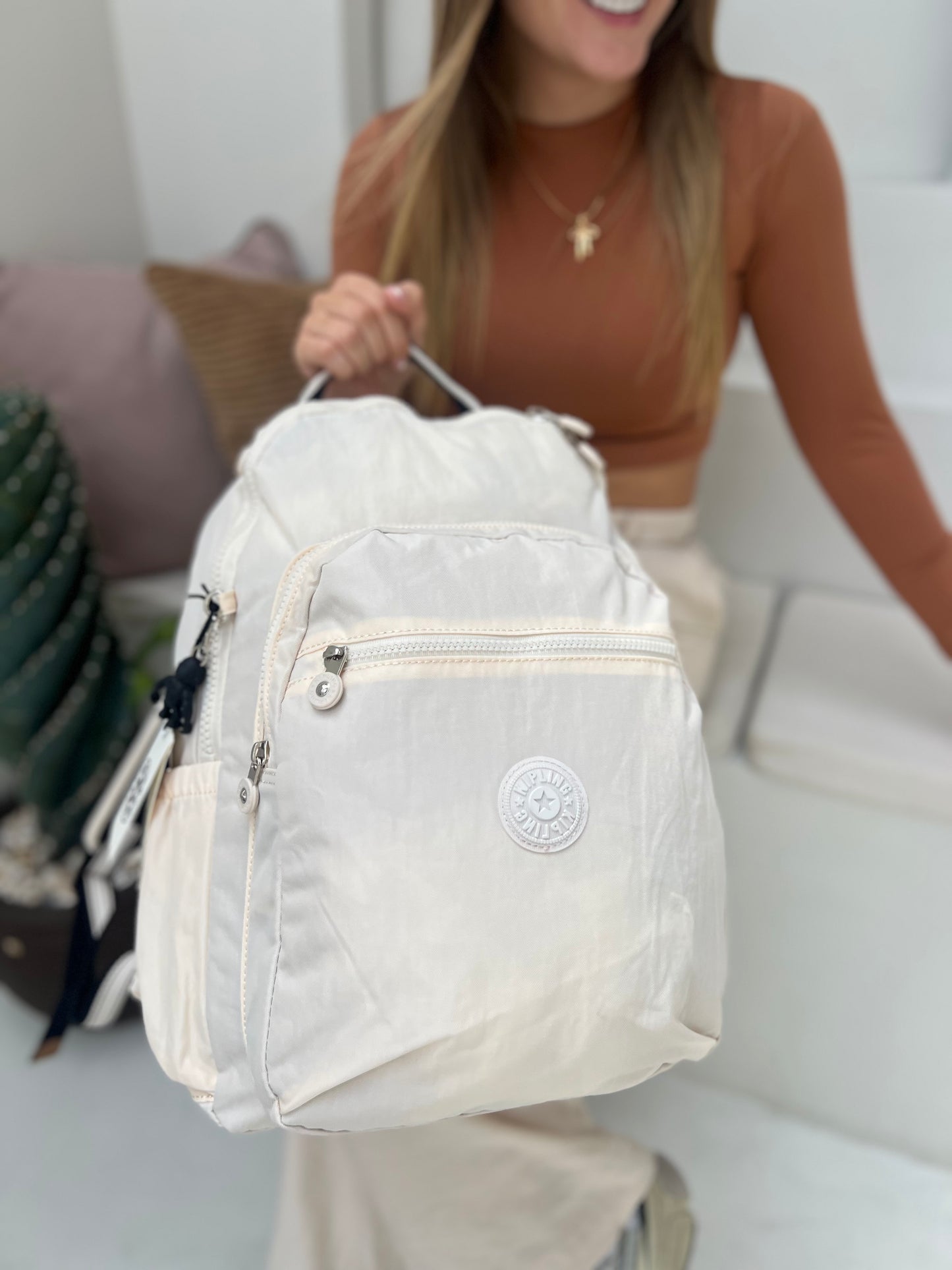 Morral Talla L Crema