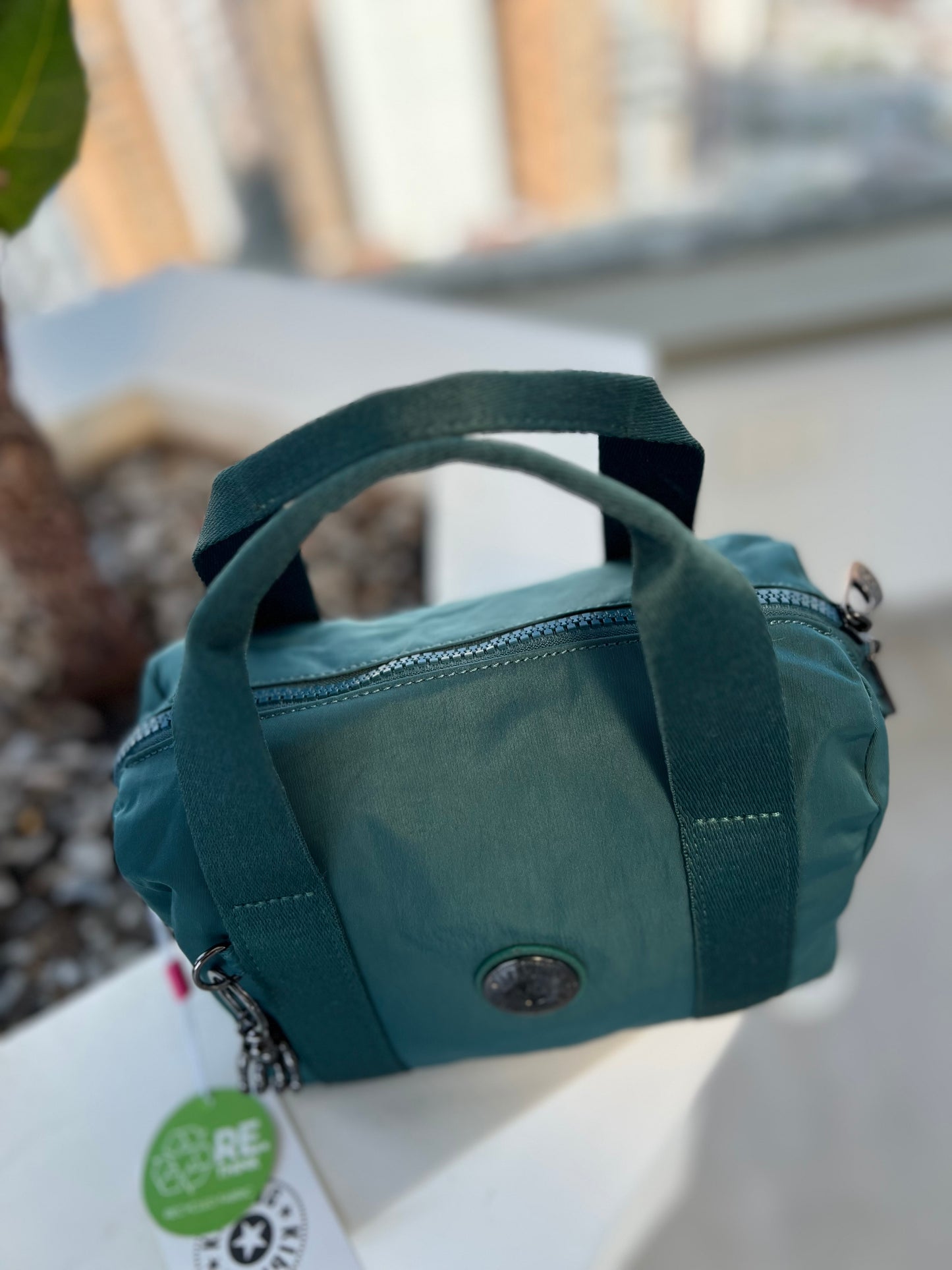 Bolso De Mano Verde Lujo