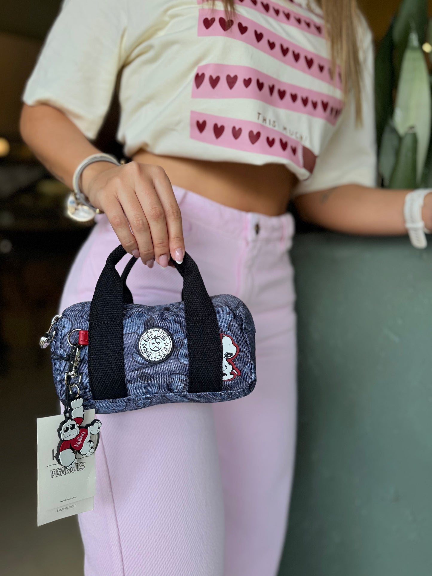 Bolso De Mano Mini Snoopy