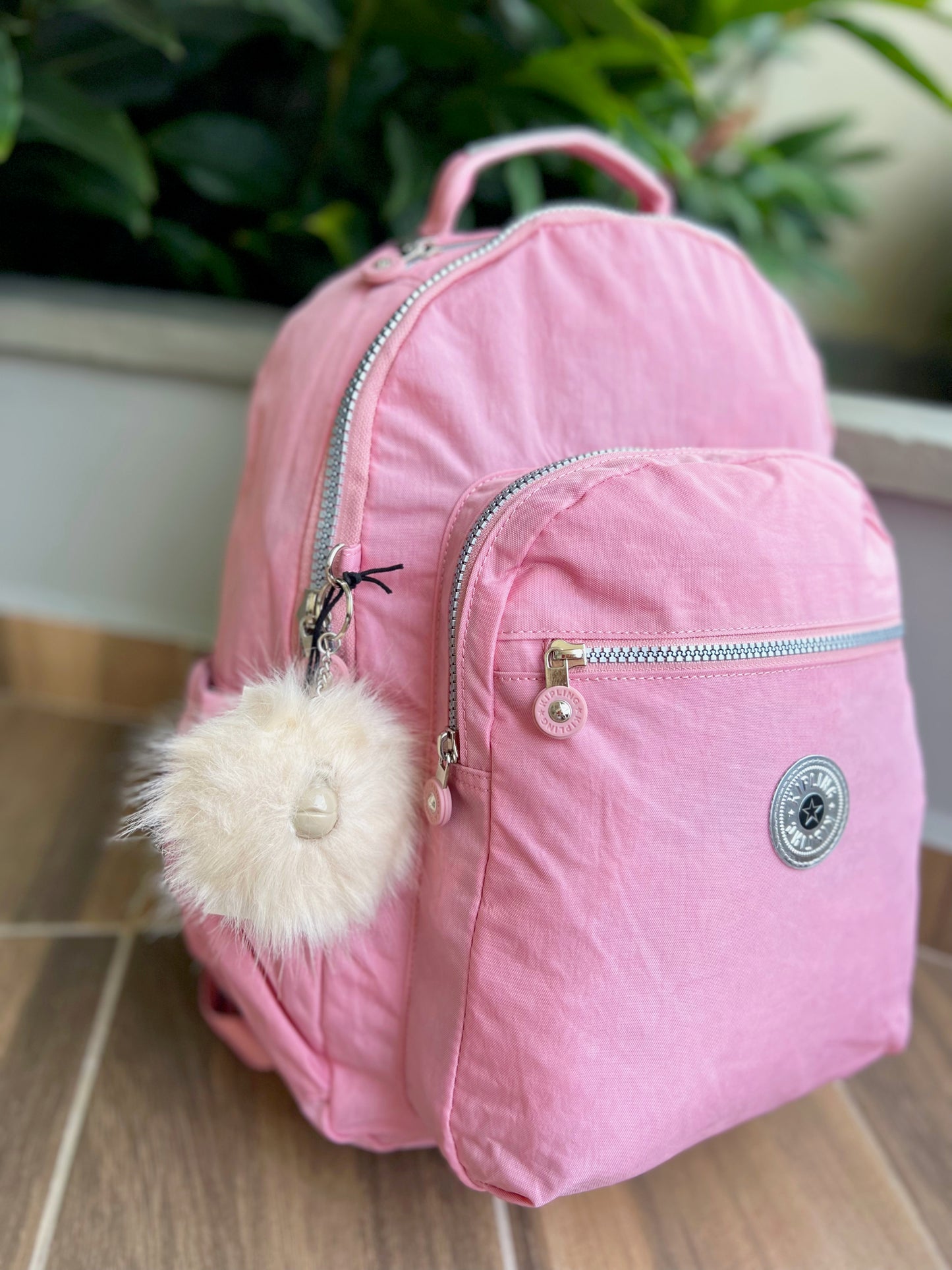 Morral Talla L Rosado Pastel