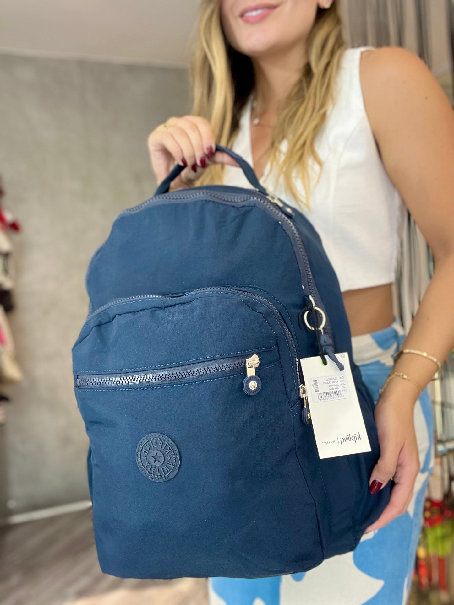 Morral Talla L Azul