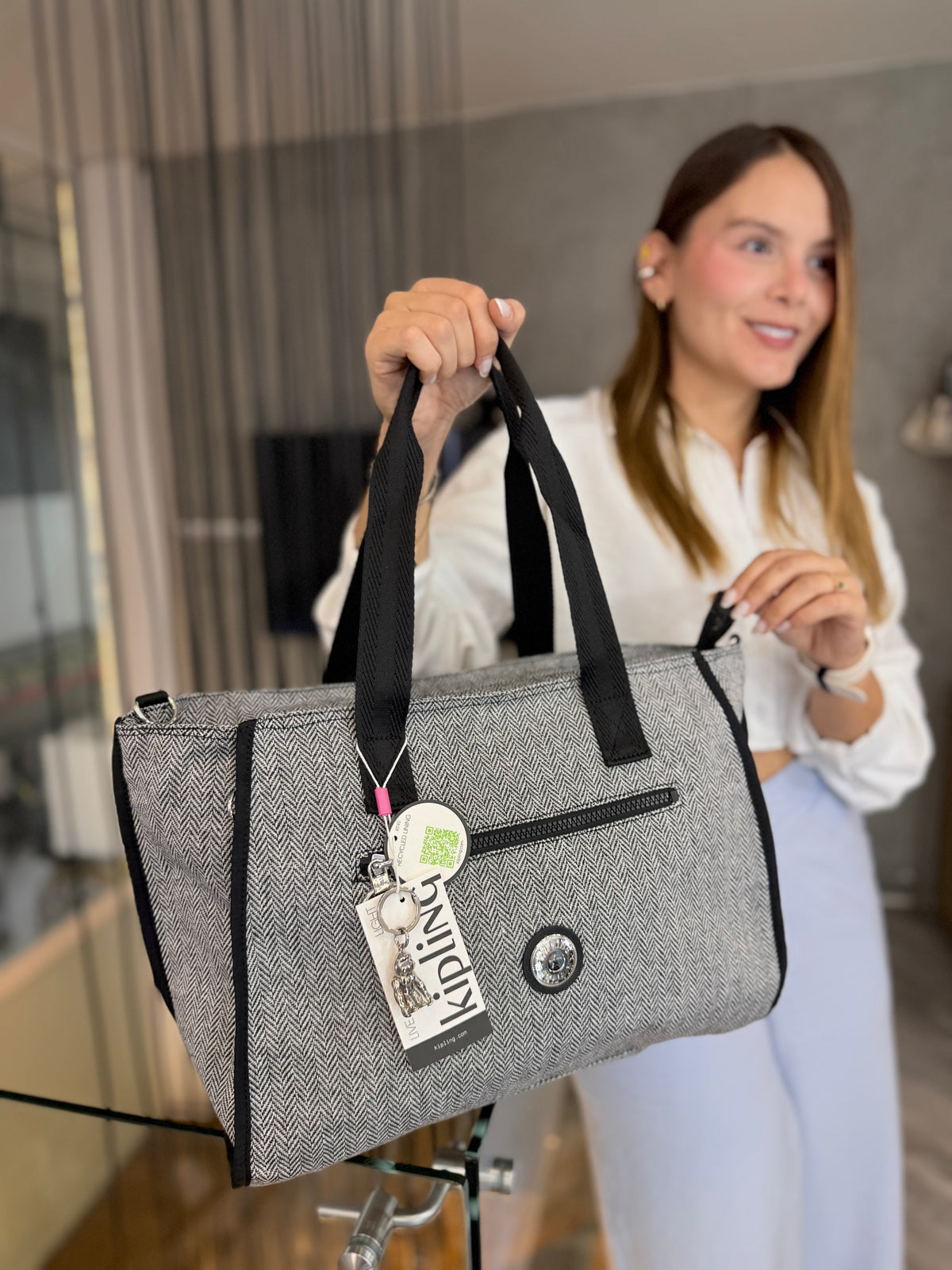 Bolso De Mano Negro
