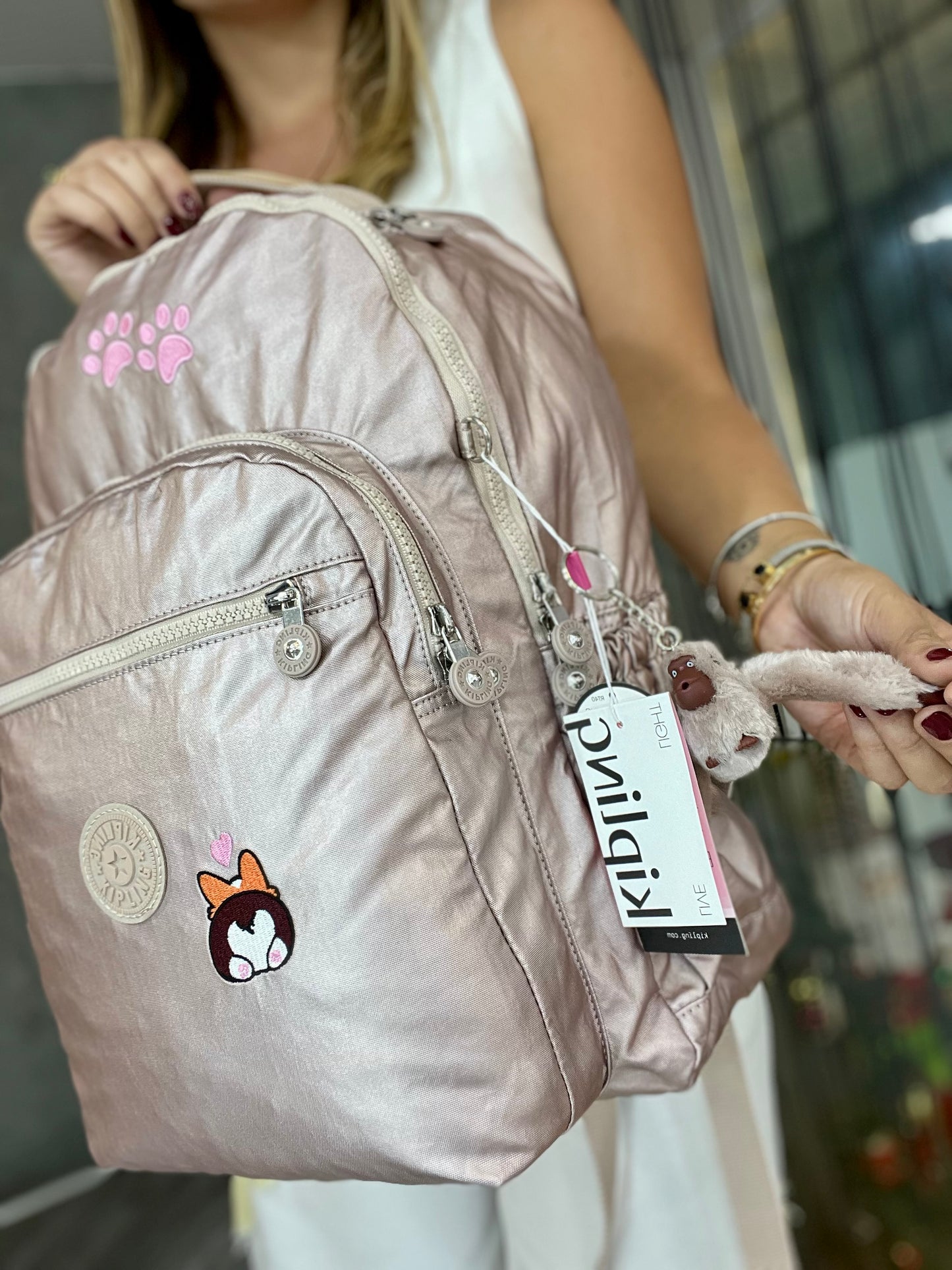 Morral Talla L Oro Rosa