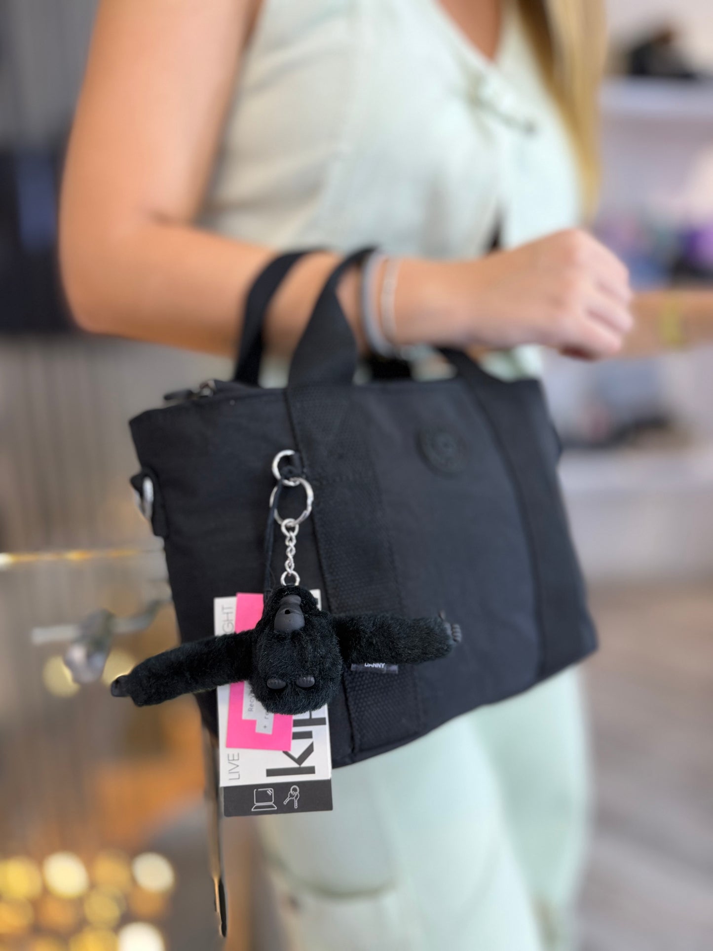 Bolso De Mano Negro